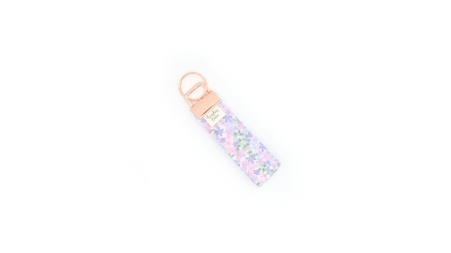 Pretty Pastel Petals Keyring